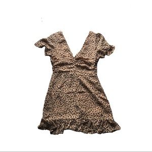 Cheetah print dress!